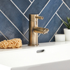 Rubinetto Miscelatore Lavabo Monocomando Moderno - Ottone Antico - Alama