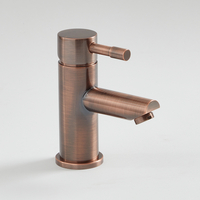 Rubinetto Miscelatore Lavabo Monoforo – Bronzo Spazzolato