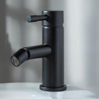 Rubinetto Miscelatore Moderno per Bidet - Nero - Nox