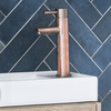 Rubinetto Miscelatore Monoforo per Lavabo - Rame Spazzolato