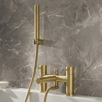 Rubinetto Miscelatore Vasca/Doccia Oro Satinato - Otto