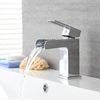 Rubinetto Monoforo a Cascata Cromato Per Lavabo - Parade
