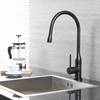 Rubinetto Monoforo Alto Nero Opaco Per Cucina - Nox