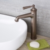 Rubinetto Monoforo Alto Per Lavabo - Design Tradizionale Bronzo Brunito - Colworth