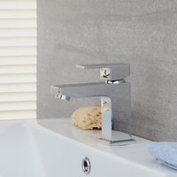 Rubinetto Monoforo Cromato per Lavabo - Kubix