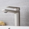 Rubinetto Monoforo Per Lavabo Colore Nichel Spazzolato - Harting