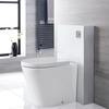 Sanitario WC a Terra con Kit di Fissaggio Bianco 500mm - Saru
