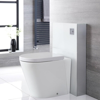 Sanitario WC a Terra con Kit di Fissaggio Bianco 500mm - Saru