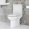 Sanitario WC Monoblocco Rotondo con Copriwater Soft-Close - Ashbury