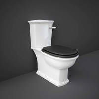 Sanitario WC Monoblocco Tradizionale con Cassetta e Leva di Scarico - Scelta Sedile