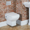 Sanitario WC Sospeso Quadrato con Copriwater Soft-Close - Chester