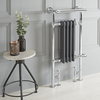 Scaldalviette Misto Antracite Elizabeth - 930 x 450mm - Scelta di Termostati & Copri Cavo