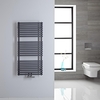 Scaldasalviette Antracite con Attacco Centrale - 1065 x 500mm - 334 Watt - Magera