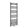 Scaldasalviette Antracite con Attacco Centrale - Termoarredo Bagno - 1600 x 500mm - 851 Watt - Neva