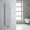 Scaldasalviette Bianco con Attacco Centrale - 1520 x 400mm - 408 Watt - Magera
