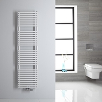 Scaldasalviette Bianco con Attacco Centrale - 1520 x 400mm - 408 Watt - Magera