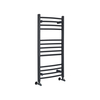 Scaldasalviette Curvo Antracite - Termoarredo Bagno - 1000 x 500mm - 486 Watt - Artle