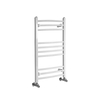 Scaldasalviette Curvo Bianco - Termoarredo Bagno - 800 x 500mm - 372 Watt - Ive