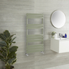 Scaldasalviette di Design - 1000mm x 450mm - Verde (Sage Leaf Green) - Lustro