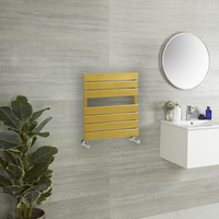 Scaldasalviette di Design - 600mm x 400mm - Oro Metallizzato - Lustro