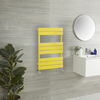 Scaldasalviette di Design - 825mm x 600mm - Giallo (Dandelion Yellow) - Lustro