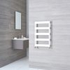 Scaldasalviette di Design a Scaletta - Termoarredo Bagno Bianco - 790 x 500mm - 379 Watt - Gradus