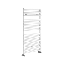 Scaldasalviette di Design Bianco - Termoarredo Bagno - 1190 x 450mm - 719W - Arno