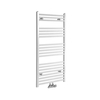 Scaldasalviette di Design Bianco - Termoarredo Bagno con Attacco Centrale - 1188 x 500mm - 624W –Neva