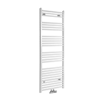Scaldasalviette di Design Bianco - Termoarredo Bagno con Attacco Centrale - 1600 x 600mm - 994W - Neva