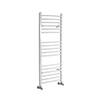 Scaldasalviette di Design Bianco - Termoarredo Bagno Curvo - 1200 x 500mm - 594W - Ive