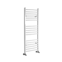 Scaldasalviette di Design Bianco - Termoarredo Bagno Curvo - 1200 x 500mm - 594W - Ive