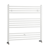 Scaldasalviette di Design Bianco - Termoarredo Bagno Piatto - 1000 x 1000mm - 841W - Ive