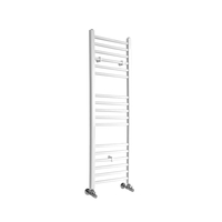 Scaldasalviette di Design Bianco - Termoarredo Bagno Piatto - 1200 x 400mm - 507W - Ive