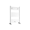Scaldasalviette di Design Bianco - Termoarredo Bagno Piatto - 800 x 600mm - 427W - Ive