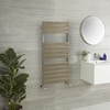 Scaldasalviette di Design con Pannelli Piatti - Bronzo Metallico - Lustro