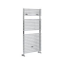 Scaldasalviette di Design Cromato - Termoarredo Bagno - 1190 x 600mm - 622W - Arno