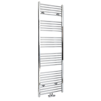 Scaldasalviette di Design Cromato - Termoarredo Bagno con Attacco Centrale - 1785 x 600mm - 769W - Neva