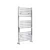 Scaldasalviette di Design Cromato - Termoarredo Bagno Curvo - 1200 x 500mm - 393W - Kent