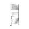 Scaldasalviette di Design Cromato - Termoarredo Bagno Curvo - 1200 x 600mm - 452W - Kent