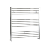Scaldasalviette di Design Cromato - Termoarredo Bagno Piatto - 1000 x 1000mm - 627W - Kent