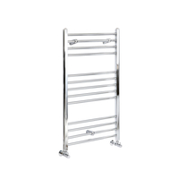 Scaldasalviette di Design Cromato - Termoarredo Bagno Piatto - 1000 x 600mm - 369W - Kent