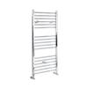 Scaldasalviette di Design Cromato - Termoarredo Bagno Piatto - 1200 x 600mm - 452W - Kent