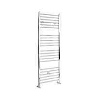 Scaldasalviette di Design Cromato - Termoarredo Bagno Piatto - 1600 x 600mm - 455W - Kent