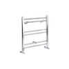 Scaldasalviette di Design Cromato - Termoarredo Bagno Piatto - 600 x 400mm - 149W - Kent