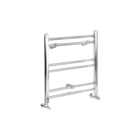 Scaldasalviette di Design Cromato - Termoarredo Bagno Piatto - 600 x 400mm - 149W - Kent