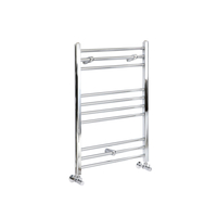 Scaldasalviette di Design Cromato - Termoarredo Bagno Piatto - 800 x 600mm - 287W - Kent