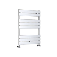 Scaldasalviette di Design Cromato Lustro - Disponibile in Diverse Misure