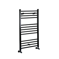 Scaldasalviette di Design Nero - Termoarredo Bagno Piatto - 1000 x 400mm - 415W - Nox