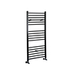Scaldasalviette di Design Nero - Termoarredo Bagno Piatto - 1200 x 400mm - 507W - Nox