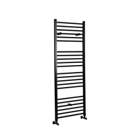 Scaldasalviette di Design Nero - Termoarredo Bagno Piatto - 1600 x 400mm - 670W - Nox